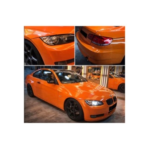 Folie auto Portocaliu lucios PREMIUM 1.52mx1m Cod: GA-001/SF-30R - Img 2
