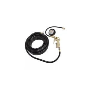 Furtun umflat roti cu manometru ext fi 10.5mm 13m PREMIUM JC044E - Img 1