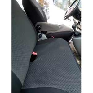 Husa auto dedicate Opel Vivaro 2014-> 9 locuri FRACTIONATE. Calitate Premium - Img 3