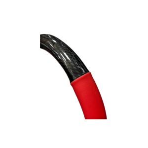 Husa volan imitatie piele si carbon marime M Cod: WK-1402 - Img 2