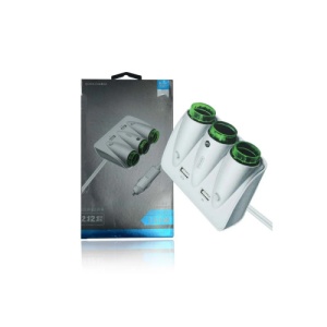 Incarcator auto 2xUSB 2.1A si priza bricheta de putere Cod: 5011 - Img 2