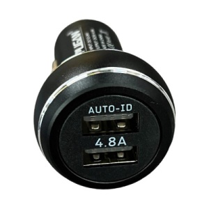 Incarcator auto 4.8A cu cablu tip lightning 12-24V Cod: PG-260I PREMIUM - Img 2