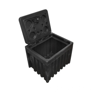 Lada pentru scule fara suport, din plastic negru 380x400x500 mm Cod: DISCK32 - Img 3