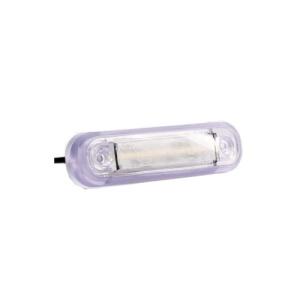 Lampa gabarit 110x30.5, LED, alba, 12-36V, Fristom Cod: FT-045B - Img 1