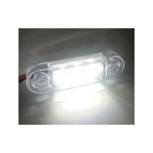 Lampa laterala LED 9 SMD 12V Alba FLEX Cod:TAS018 - Img 2
