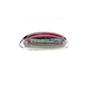 Lampa numar LED 12-24V Alba / Rosie Cod: 201815-BK - Img 1