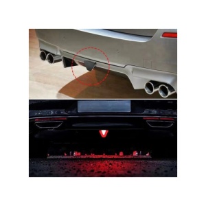 Lampa pozitie si stop frana LED F1 Lumina neon Rosu si Alb cu joc de lumini 12V Cod: ZC-METR2 - Img 4