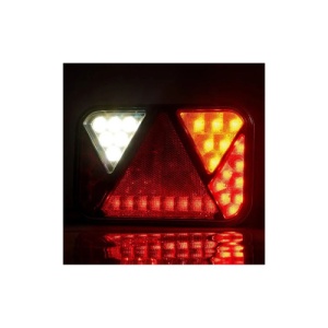 Lampa spate 200x130, LED, 6 functii, cu numar si mers inapoi, Cod:FT-270 P TB COF Fristom - Img 3