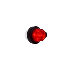 Lampa sub oglinda gabarit rosu- alb lumina LED tip neon Cod: FR-0336 - Img 1