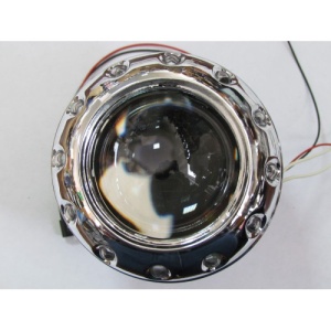 Lupe Bi-xenon Devil Eyes ALB 2.5 inch 001W - Img 3