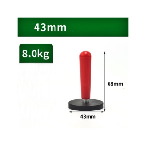 Magnet negru pentru montaj folie carbon Cod: L-444 - Img 3