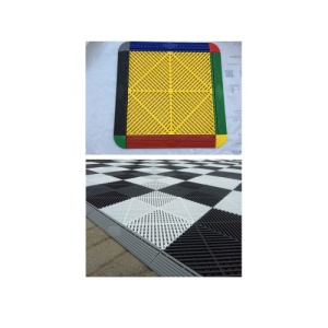 Margine pardoseala modulara tip MAMA 40x6x1,8cm Culoare: Neagra Cod: PM10022 - Img 2
