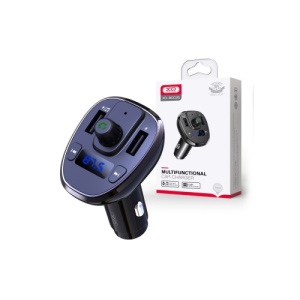 Modulator MP3 SMART cu functie handsfree auto Bluetooth si incarcator auto 18W 12V-24V Cod: XO-BCC05 - Img 1
