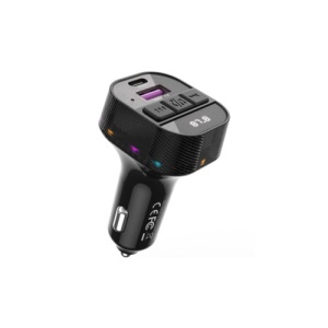 Modulator MP3 SMART cu functie handsfree auto Bluetooth V5.3 si incarcator auto USB-C PD30W + USB-A Cod: XO-BCC17 - Img 1