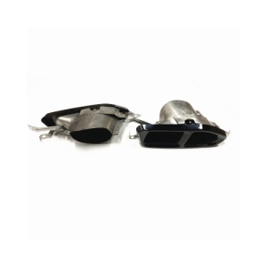 Ornament de toba compatibil BMW Seria 7 G11 G12 tip M 760i - Negru Cod:H201BL - Img 3