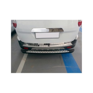 Ornament protectie portbagaj cromat compatibil Ford Courier 2014 -> Cod: ER-1014 - Img 3
