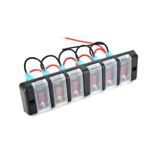Panou 6 intrerupatore SPP21 12V - Img 1