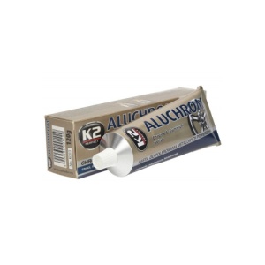 Pasta polish curÄƒÈ›at È™i lustruit suprafeÈ›e cromate È™i aluminiu K2 Aluchrom 120g Cod: K0031 - Img 3