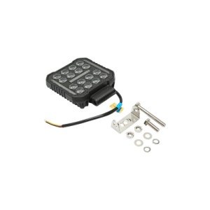 Proiector patrat LED cu DRL 9-80V, 48W, alb-galben, carcasa aluminiu IP67 Cod: DISPV94 - Img 2