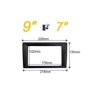 Rama adaptore de la 9 inch la 7 inch pentru navigatii auto Cod:CHS-9LA7 - Img 1
