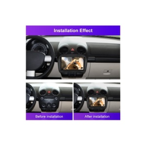 Rama Navigatie 9" cu cablaj compatibila VW New Beetle 1998 - 2011 Cod: NV3237 / GR2 - Img 2