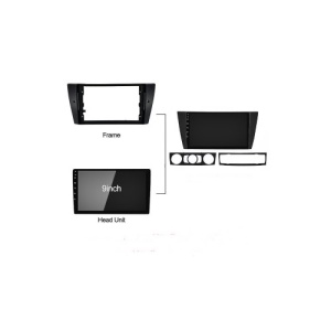 Rama Navigatie 9" cu cablaj si modul canbus compatibila BMW Seria 3 (E90) 2004 - 2013 Cod: NV3009/ GR2 - Img 3