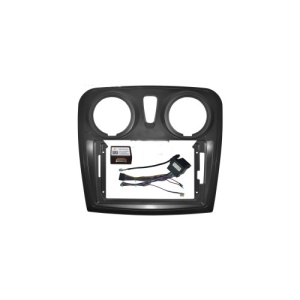 Rama Navigatie 9" cu cablaj si modul canbus compatibila Dacia Logan II 2012-2020 Cod: NV3042 / GR2 - Img 2