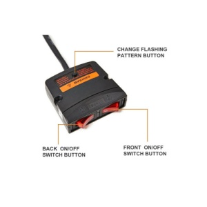 Rampa plafon LED culoare portocaliu 12-24V Cod: ART8400-88LED - Img 2