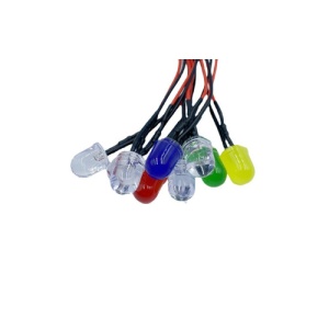 Set 10 Becuri Led T5 cu fir ,12V diverse culori Cod: TL-C124 - Img 3