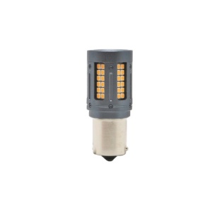 Set 2 becuri o faza T.N. BAU15S 84SMD Canbus 12V-24V nonpolar lumina galbena1000 lumen 25W Cod: HH003 - Img 2