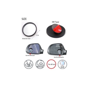Set Oglinzi pentru unghiul mort, cu ajustare reglabila Premium Cod: JXZ-03 - Img 6