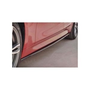 Set prelungiri ornament praguri laterale tuning, lungime 205cm, negru lucios Cod: PRG1009-205 ( nu se trimit prin curier ) - Img 2