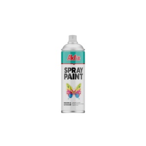 Spray vopsea Akfix Negru Lucios 400ml Cod: RAL9005 - Img 1