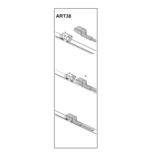 Stergator parbriz sofer FIAT PANDA 312 02/2012-> COD:ART38 24" - Img 2