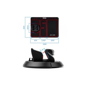 Suport telefon multifunctional antiderapant cu odorizant Cod: FHD-02 - Img 2