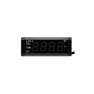 Voltmetru 3 in1 12-24V cu ceas si termometru Cod: FS-6146 - Img 4