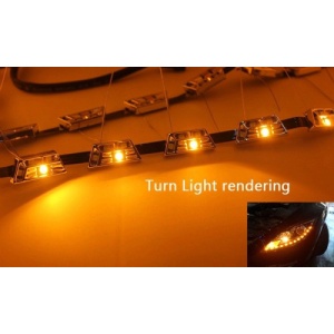 Banda LED DRL premium L1 52cm. ( Strip LED-DRL L1 ) - Img 5