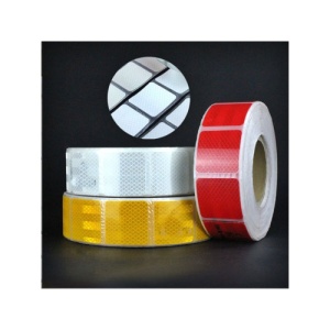 Banda reflectorizanta intrerupta Premium omologata U.E. galben Cod: RI01Y - Img 2