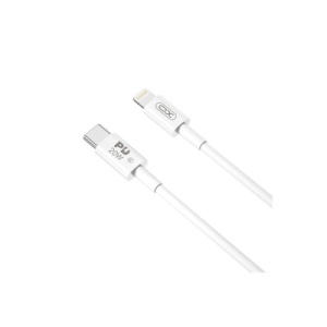 Cablu pentru incarcare 20W PD Quick Charge si transfer date Type-C la Lighting (compatibil Iphone) 1 metru COD: XO-NB-Q189A - Img 1