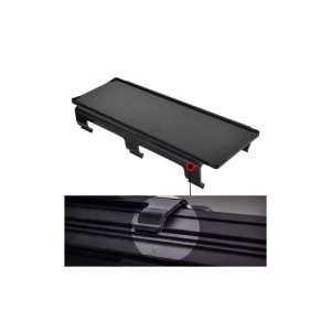 Capac proiector negru pentru LED bar dublu 15,2x7x3cm Cod: HH-CP6B - Img 2