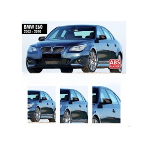 Capace oglinda tip Batman compatibile BMW Seria 5 E60/E60 LCI 2003-2010 Cod: BAT10015 / C512-BAT2 - Img 2