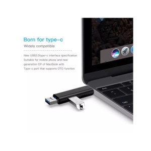 Cititor carduri memorie 5in1 USB, Tip C, Micro-USB MIV - Img 4