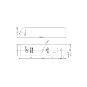 Inchizator oblon remorca 450 kg pentru usi metalice sau obloane Cod: ZB-06 - Img 2