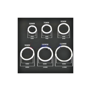 Inele angel eyes LED COB 12V waterproof -culoare Alb Diametru: 90 mm Cod: HH-YG90W - Img 3