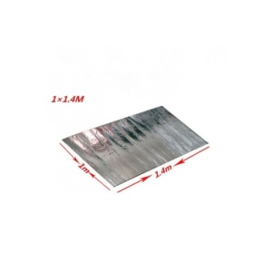 Insonorizant auto aluminiu cu adeziv, grosime 20mm, 1.4m x 1m Cod: 025-20 - Img 1