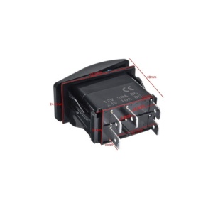 Intrerupator buton tip Rocket Cod: LE32 - Img 2