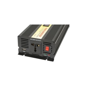 Invertor tensiune 12V-220V 2000W LCD cu USB Breckner Germany Cod: BK77003 - Img 4