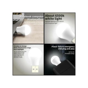 Lampa mini bec LED USB Cod: XO-Y1 - Img 4