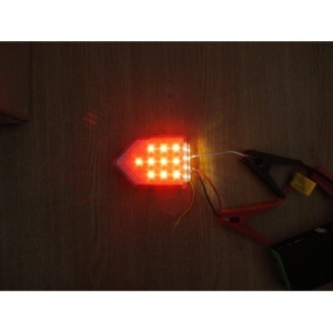 Lampa stop camion DF TRL001 cu sticla TRANSPARENTA LED 12v - Img 9