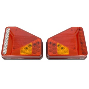 Lampa stop camion TRS002 LED SMD 12-24V ( pret / set ) - Img 2